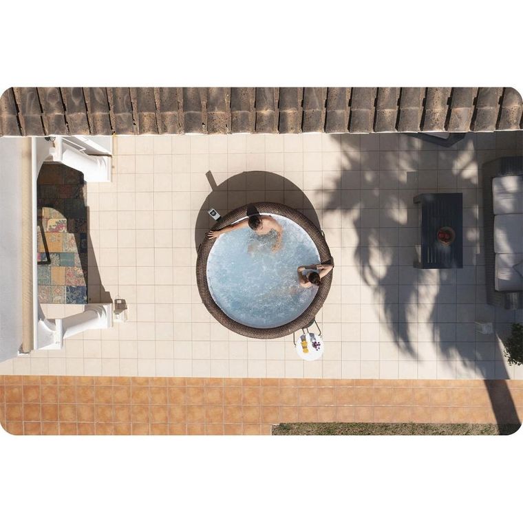 Bestway, Lay-Z Bali, dmuchane spa, 7 osobowe, brown