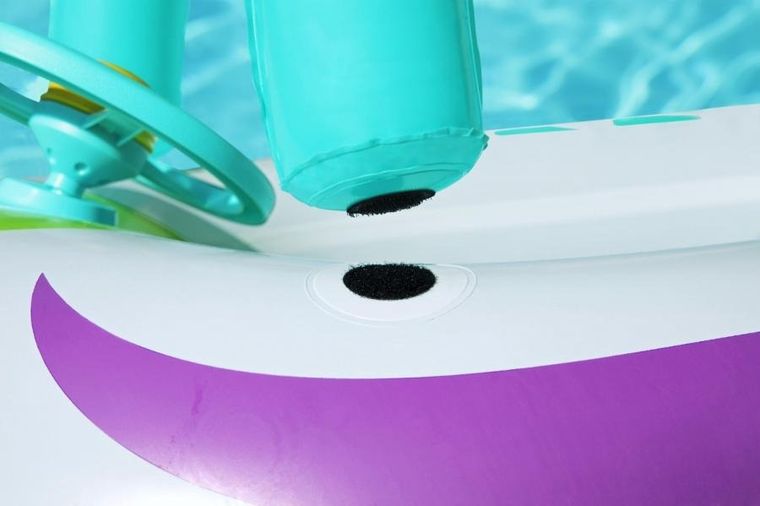 Bestway, łódka, pojazd kosmiczny z daszkiem do pływania, 1.07-1.12 m