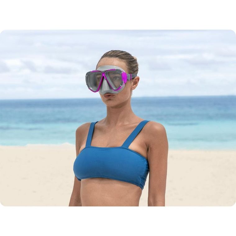 Bestway, maska do pływania, fioletowa