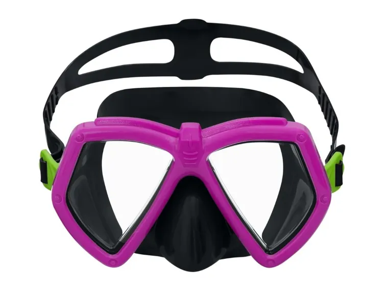 Bestway, maska do pływania, różowa