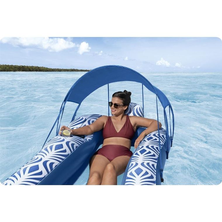 Bestway, materac do pływania z daszkiem