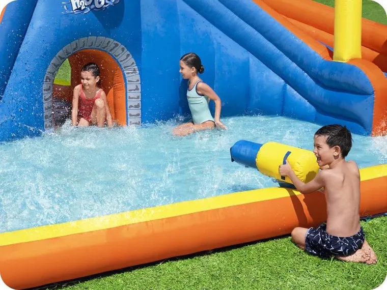 Bestway, Mega Park, plac zabaw dmuchany, 551-502-265 cm