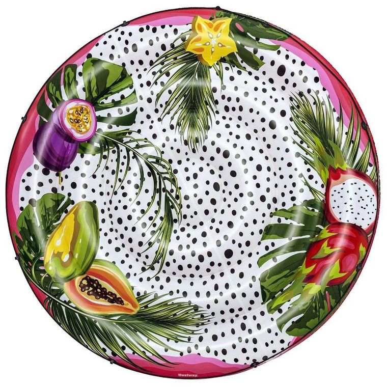 Bestway, pływająca wyspa, owoce