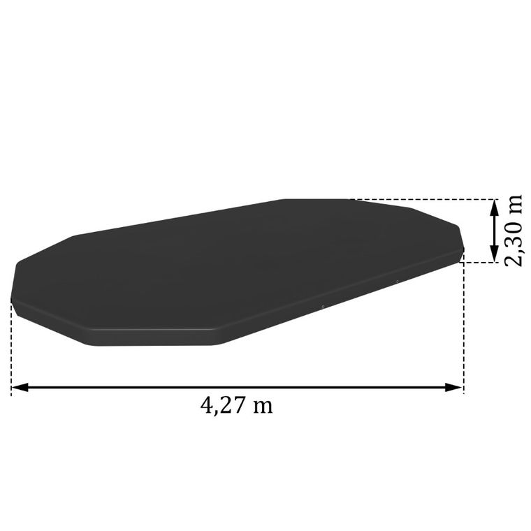 Bestway, pokrywa na basen, 418-230 cm