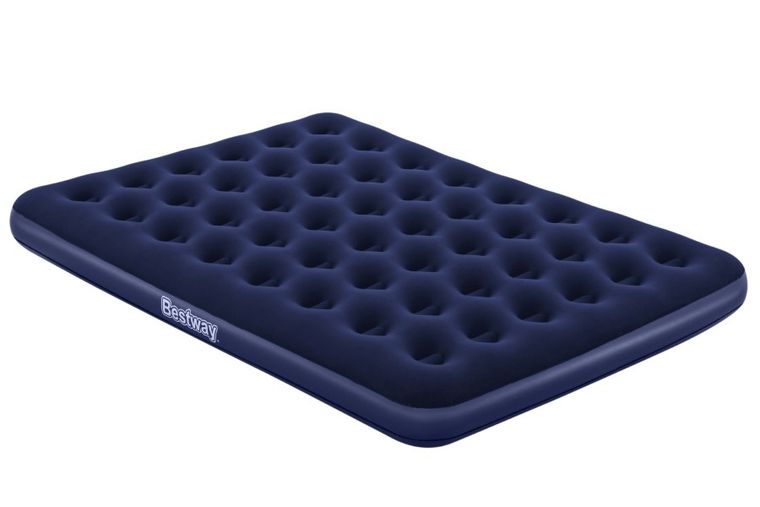 Bestway, Queen, materac welurowy, 203-152-22 cm