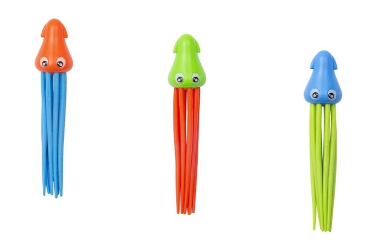 Bestway, Speedy Squid, zabawka do nurkowania, 3 szt.