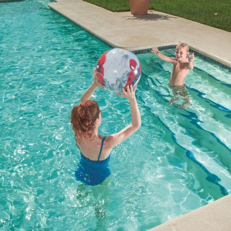 Bestway, Spider-Man, piłka plażowa, 51 cm