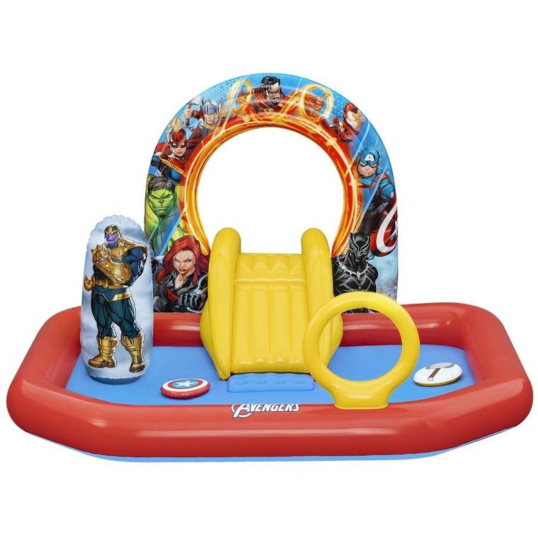 Bestway, The Avengers, plac zabaw, dmuchany, 211-198-125 cm