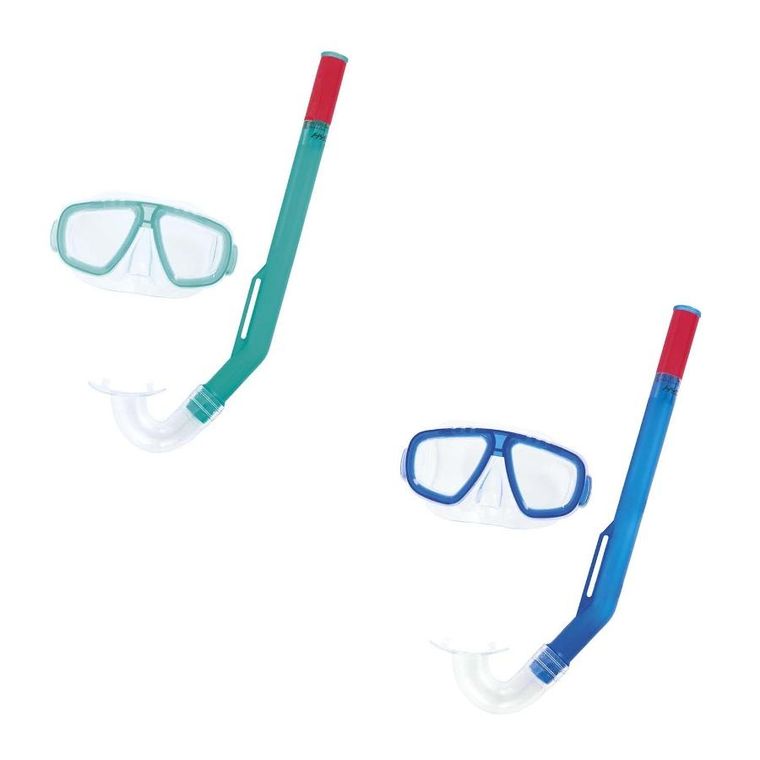 Bestway, zestaw do nurkowania, turkusowy
