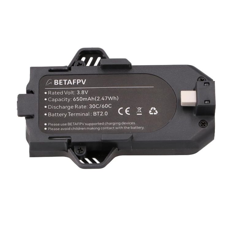 BetaFPV, Aquila16 65C, zestaw baterii do drona, 650mAh, 3.8V, 2 szt.