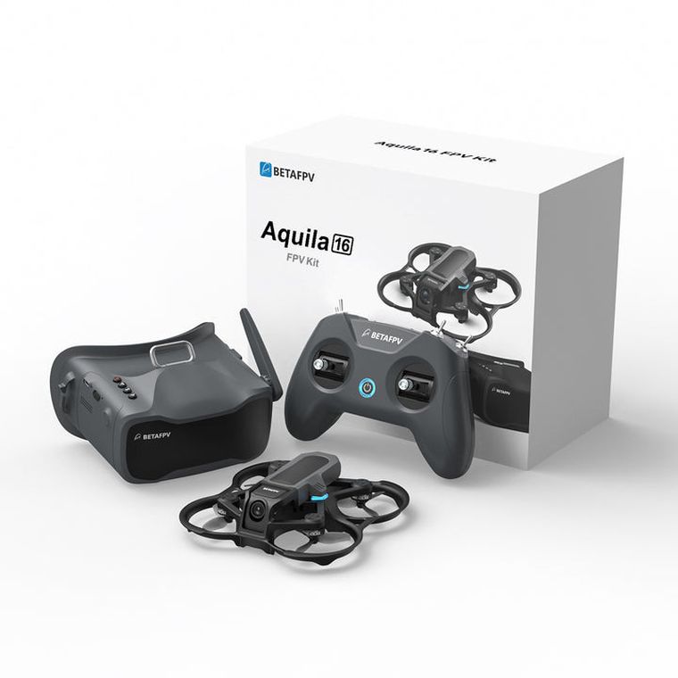 BetaFPV, Aquila16 FPV Kit, dron + gogle FPV