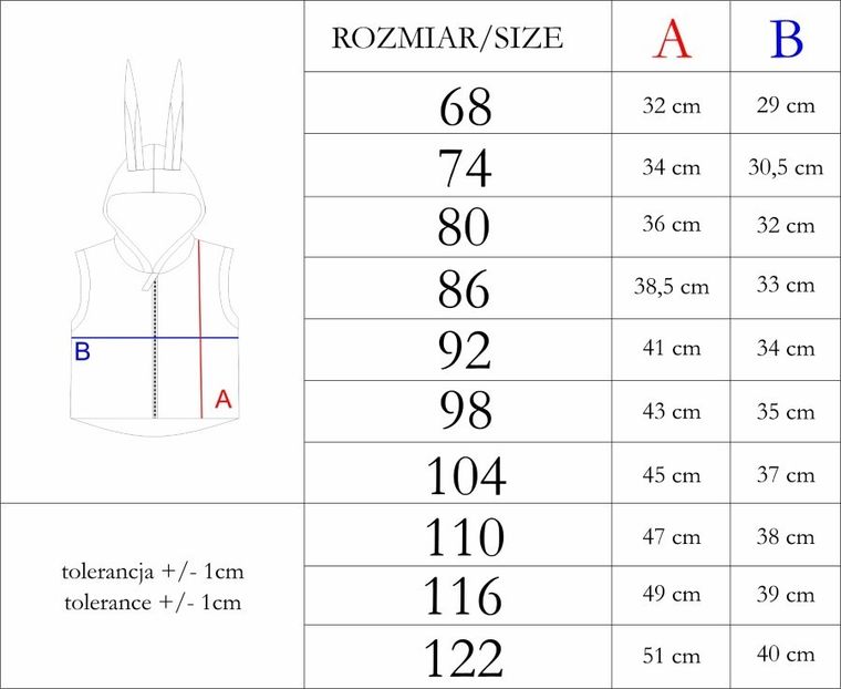 Bezrękawnik dziewczęcy z kapturem, różowy, Nicol