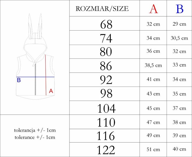 Bezrękawnik dziewczęcy z kapturem, różowy, Nicol
