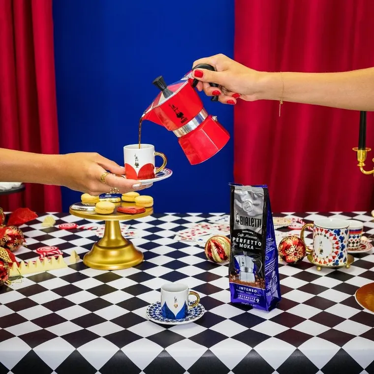 Bialetti Kawiarka Moka Express 1tz Czerwona