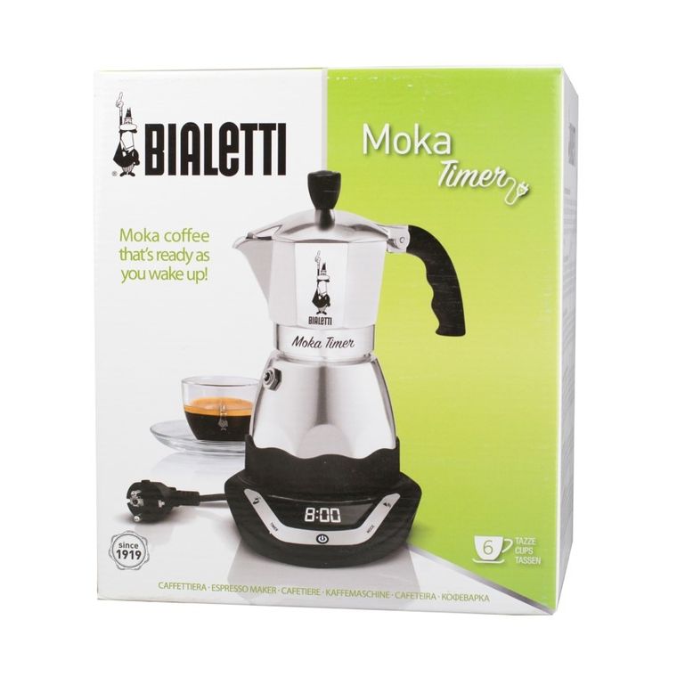 Bialetti, kawiarka Moka Timer 6tz