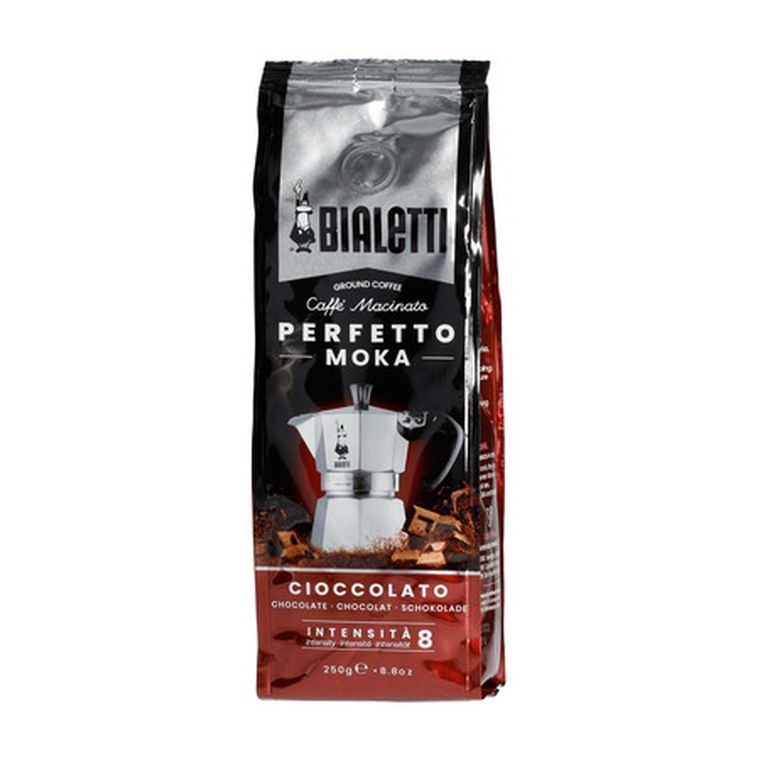 Bialetti, Perfetto Moka Cioccolato, kawa mielona, 250g