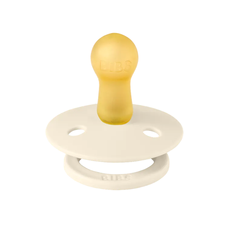 Bibs, Colour, smoczek uspokajający, kauczuk Hevea, Ivory, rozmiar 1