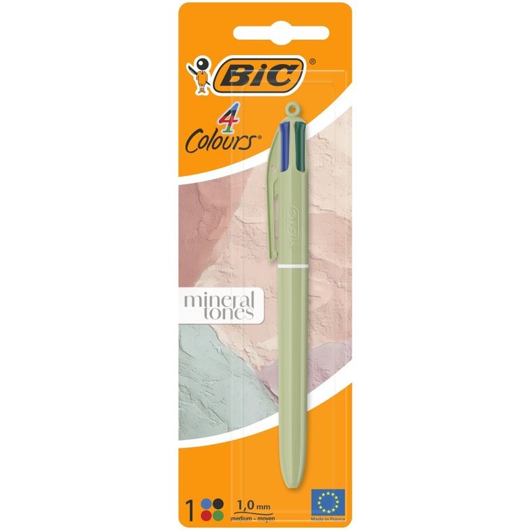 Bic, 4 Colors, Mineral Tones, długopis kolorowy 4w1