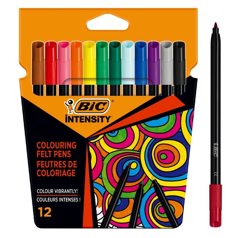 Bic, Color Up, flamastry, 12 szt.