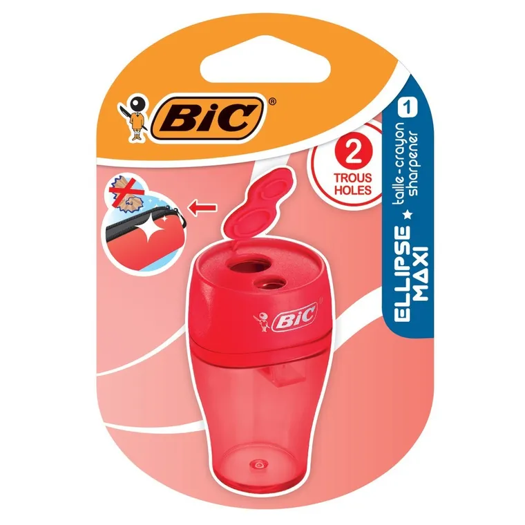 Bic, Ellipse Sharpener, temperówka, dwa otwory