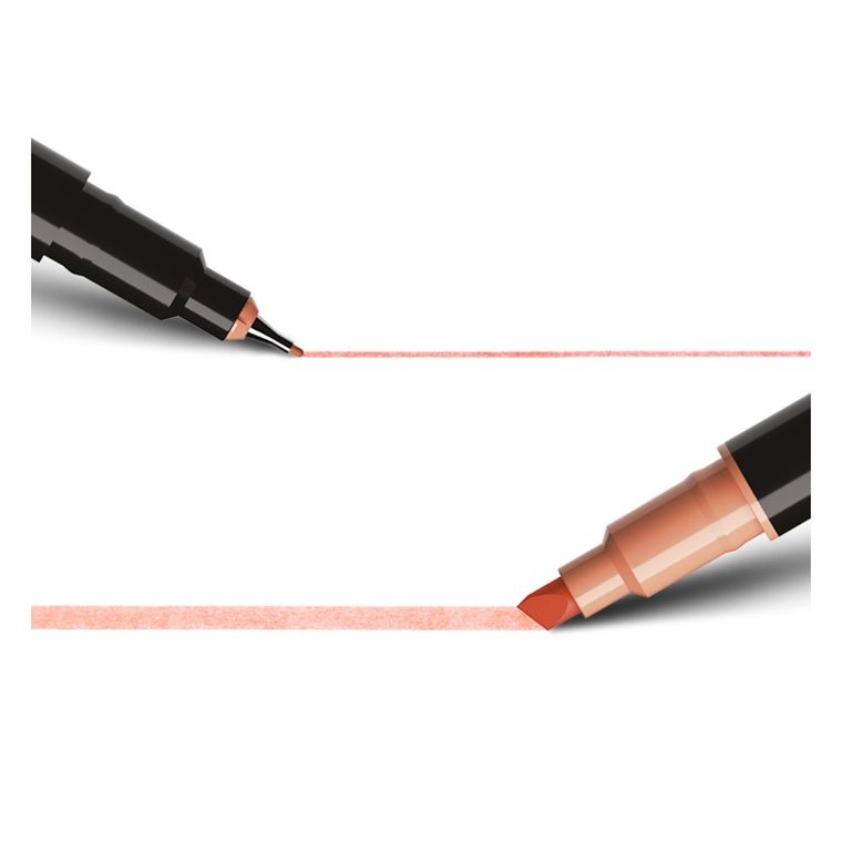 Bic, Intensity Dual Tip Highlighter, zakreślacze, 6 szt.