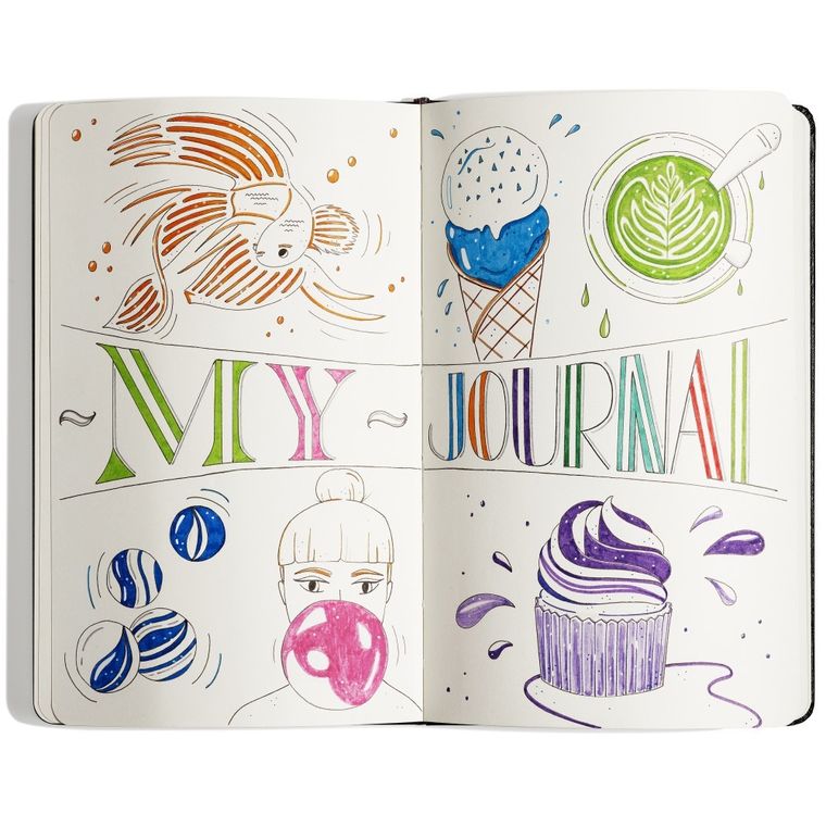 Bic, Intensity Medium, cienkopis, 4 kolory