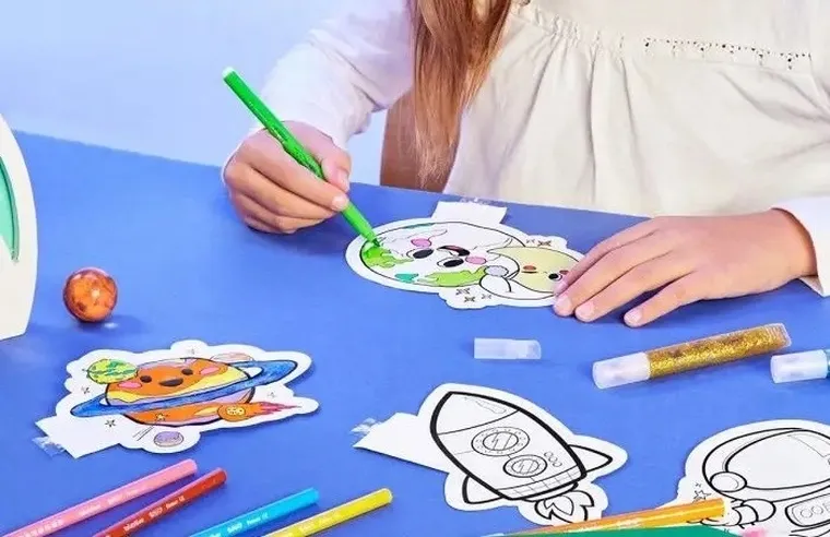 Bic, Kids, Airtoys Space, zestaw kreatywny