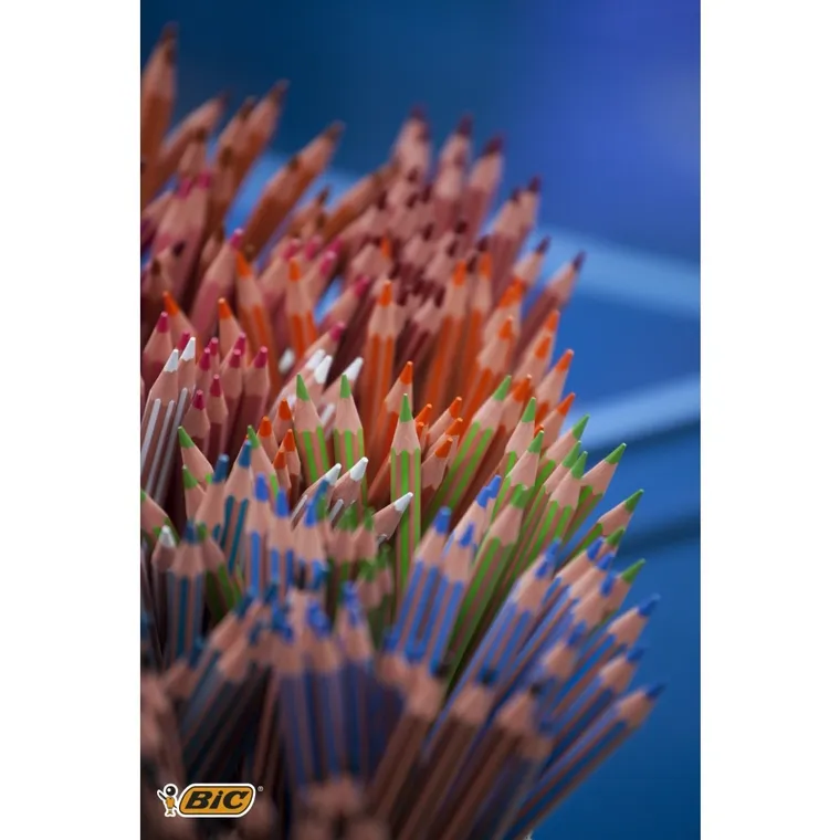 Bic, Kids, Tropicolors, kredki ołówkowe, 12 szt.