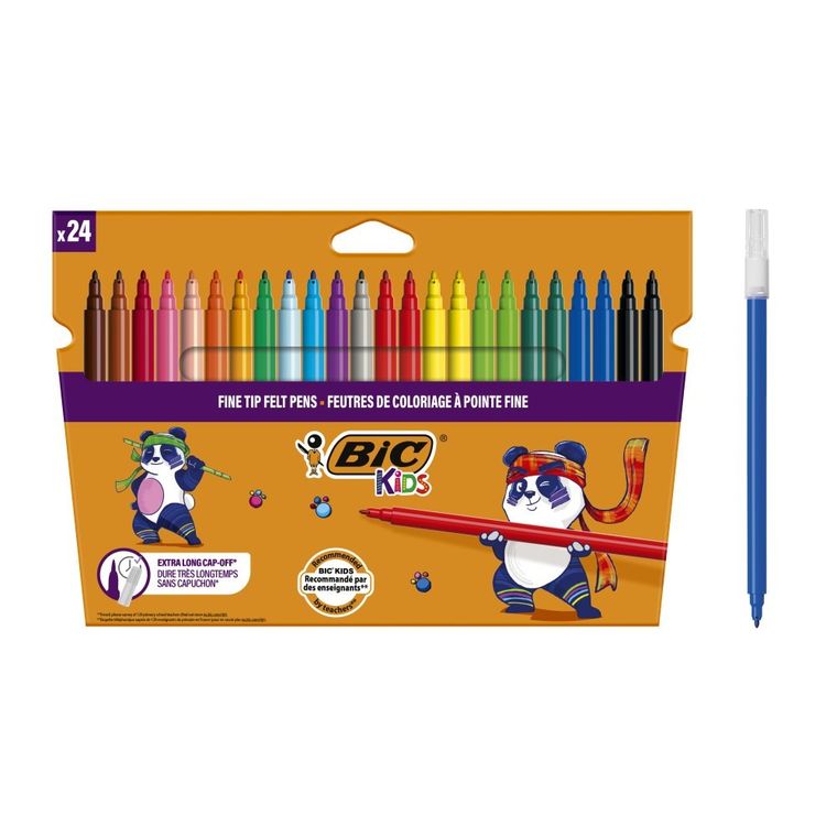 Bic, Kids, Visa, flamastry, 24 szt.