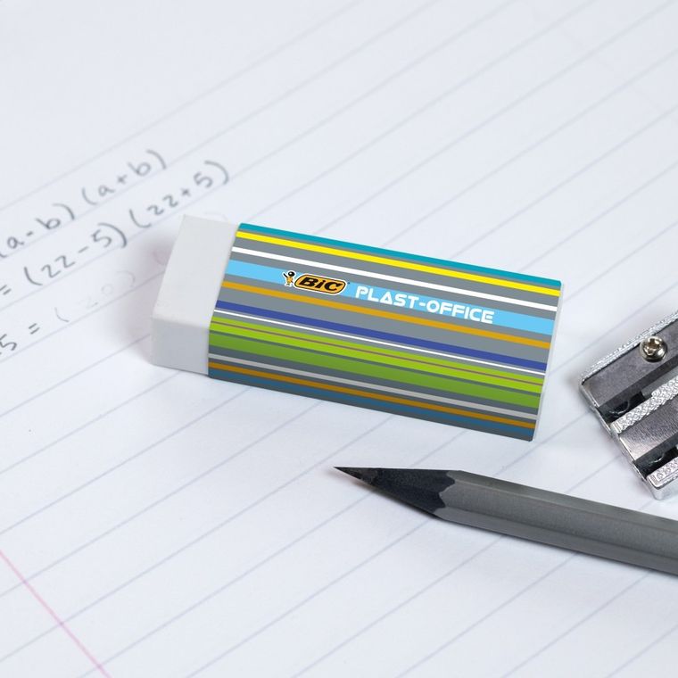 Bic, Plast-Office, gumka do ścierania, 1 szt.