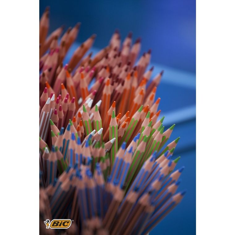Bic, Tropicolors 2, kredki ołówkowe, 18 kolorów