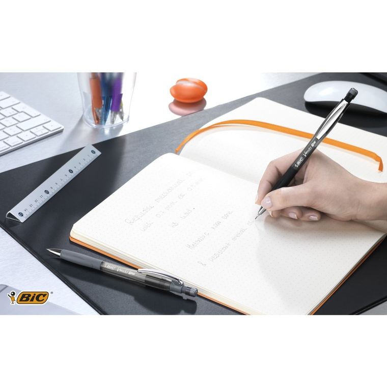 Bic, Velocity Pro, ołówek HB z gumką i wkładami, 0,5 mm