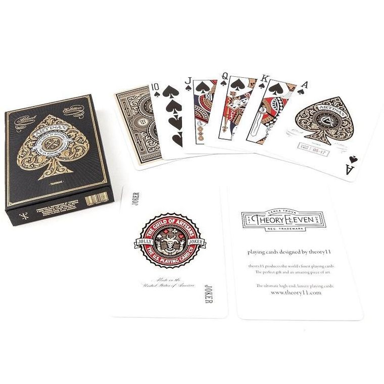 Bicycle, Artisan Black, karty do gry