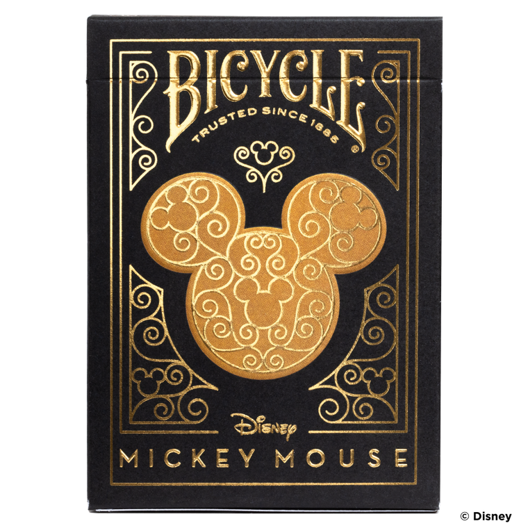 Bicycle, Black And Gold Mickey, karty do gry