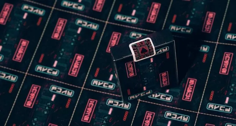 Bicycle, Cyberpunk Cyber City, karty do gry