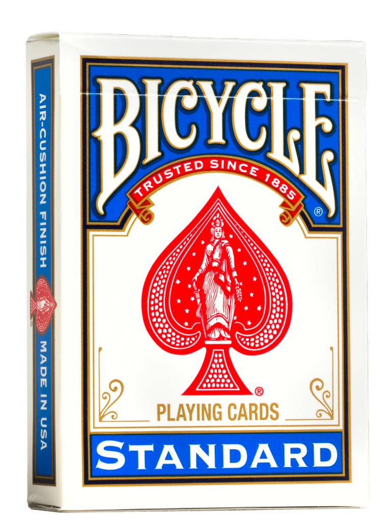 Bicycle, Gold Rider Back, karty do gry, Red/Blue