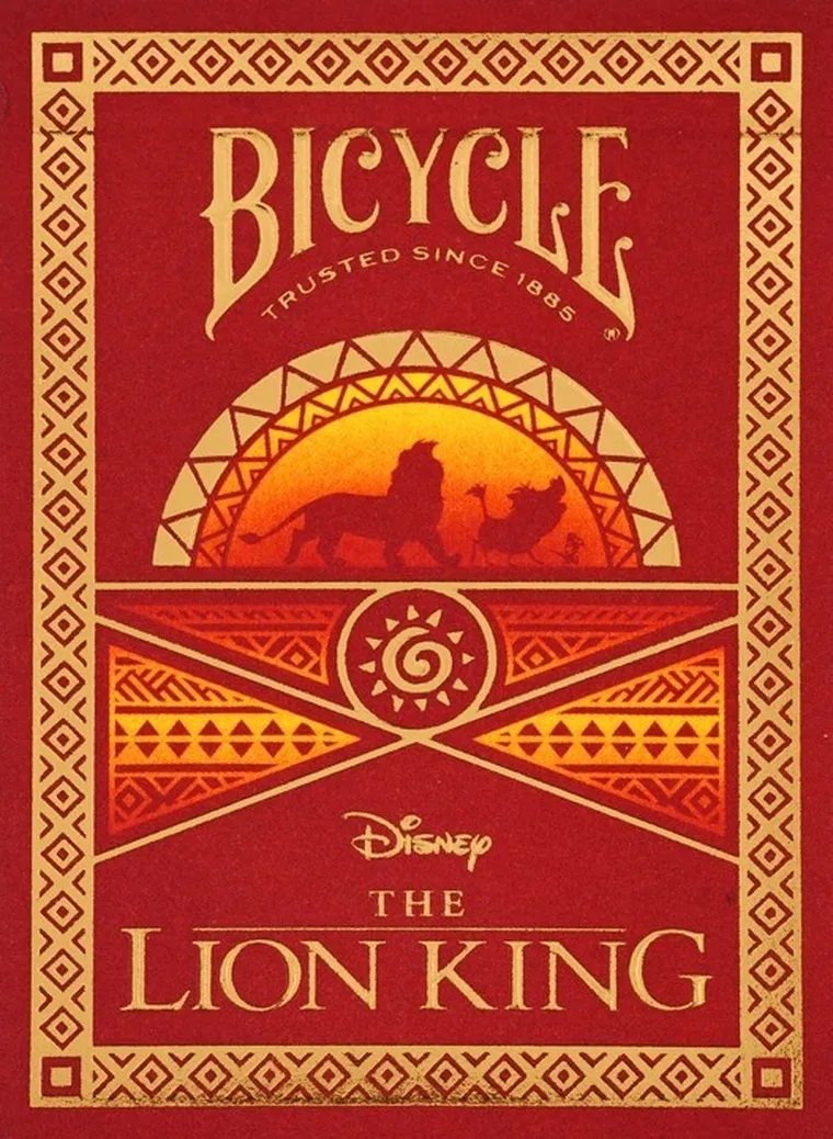 Bicycle, Król Lew, karty do gry