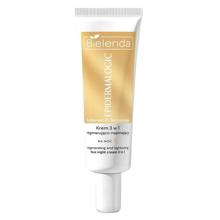 Bielenda, Epidermalogic, krem 3w1 regenerująco-napinający na noc, 50 ml