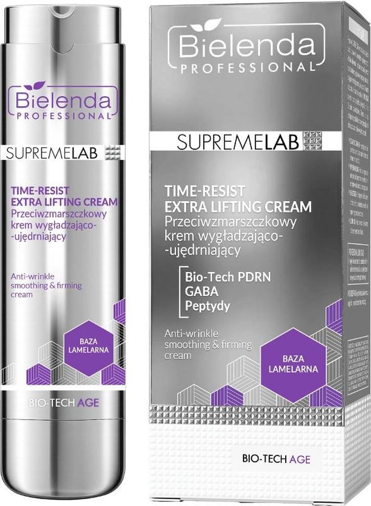 Bielenda Professional, SupremeLab Bio-Tech Age, przeciwzmarszczkowy krem wygładzająco-ujędrniający, 45 ml