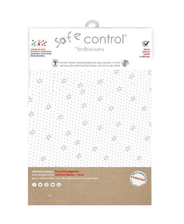 Bimbidreams, termointeligentne, nieprzemakalne prześcieradło z gumką, 70/80-140 cm
