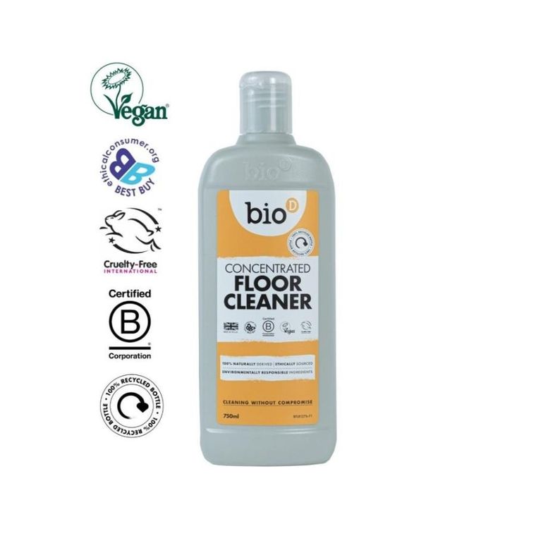 Bio-D, skoncentrowany płyn do mycia podłóg, 750 ml