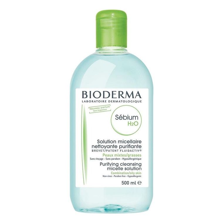 Bioderma, Sebium H2O, płyn micelarny do skóry tłustej i mieszanej, 500 ml