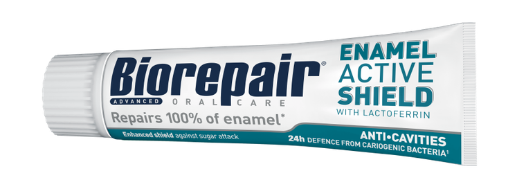 BioRepair, Active Shield, pasta do zębów, 75 ml