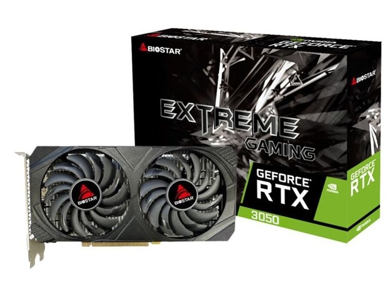 Biostar, karta graficzna, GeForce RTX 3050 6GB