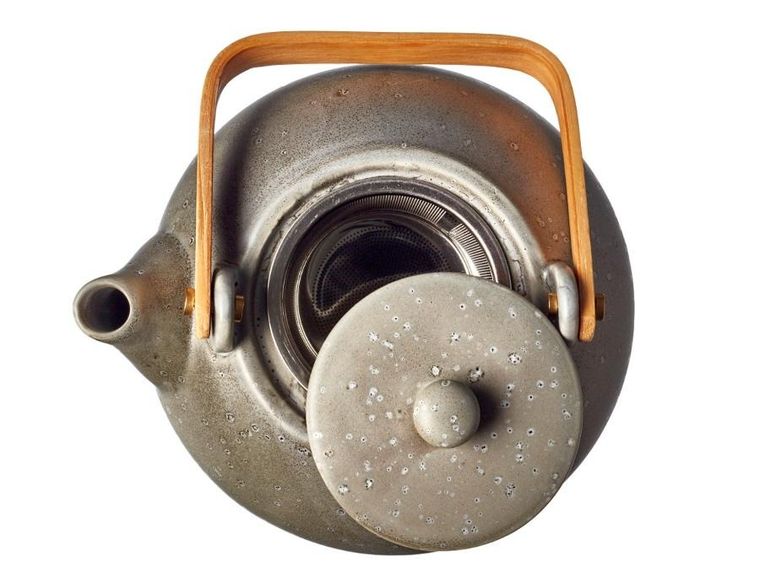 Bitz, dzbanek kamionkowy z sitkiem, szary, 1,2l