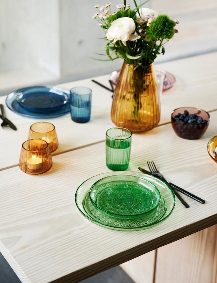 Bitz, Kusintha, talerz, green, 18 cm