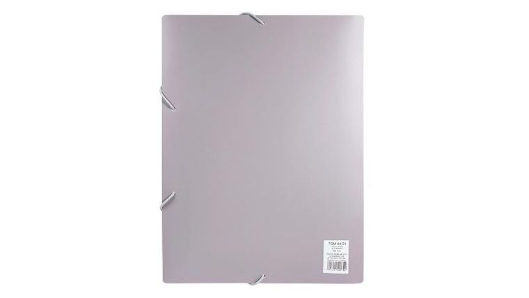 Biurfol, teczka z gumką A4, róż morandi, 1 szt.