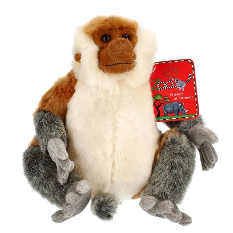 Biuro-Set, Nosacz Sundajski, małpa, maskotka, 33 cm