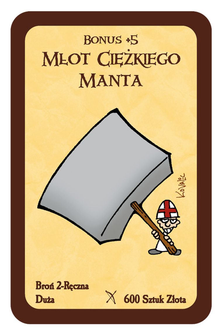 Black Monk, Munchkin 5: Łowcy Głów, dodatek, gra karciana