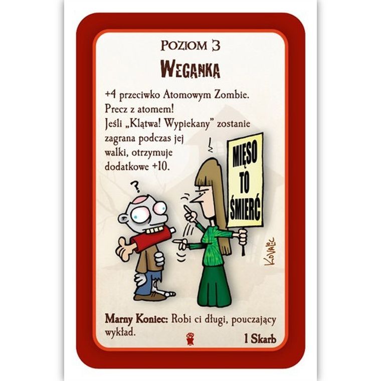 Black Monk, Munchkin Zombie 2: Kosi, kosi łapci, dodatek, gra karciana